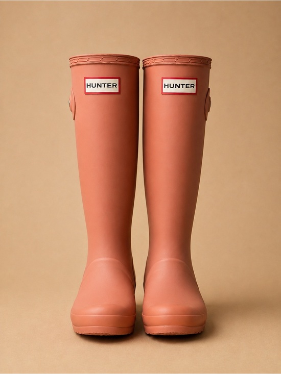 Hunter Shoes - Hunter Original Kids Tall Rain Boots Terracotta Pink EU 37 | Kids 5 | Women’s 6